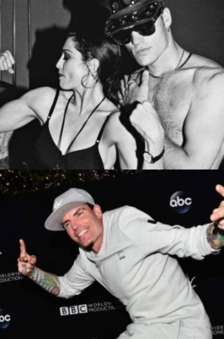 Vanilla Ice - 1991 a 1992<br/><br/>A principios de los años 90 la 'Reina del Pop' y el rapero tuvieron una relación de pareja que, según Vanilla Ice, terminó tras la publicación del libro Sex de la cantante.<br/><br/>'Salir con Madonna era excitante. Ella era mayor que yo y una gran amante. Hasta ahora es la persona más grande con la que he estado - ella tenía 33 y él 24- , así que fue una experiencia, pero terminé con ella después de que publicó ese libro porque estaba dolido de ser una parte inconsciente de ese paquete sexual'.<br/><br/>'Nosotros estábamos aún en una relación y parecía que ella estaba ‘tirándose' a toda esa gente. Pensé que ella estaba tomando fotos y corriendo por todos lados desnuda porque ella era así. Entonces cuando el libro salió yo estaba muy avergonzado y apenado. Era porno....Ella dijo que no había tenido sexo con esos hombres, pero parecía que sí..', dijo el cantante de Ice ice baby.<br/>