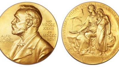 Medalla Premio Nobel Medicina.
