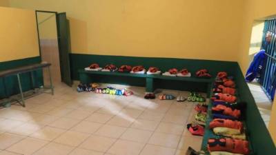 El vestidor del Motagua ya fue bendecido.