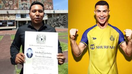 Video: Joven dedica título universitario a Cristiano Ronaldo