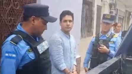 Carlos Estrada fue arrestado por la Policía Nacional.