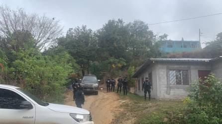 Autoridades hondureñas ejecutaron este domingo (8 de enero de 2023) un intenso operativo antidrogas en Nueva Arcadia, Copán, zona occidental de Honduras.