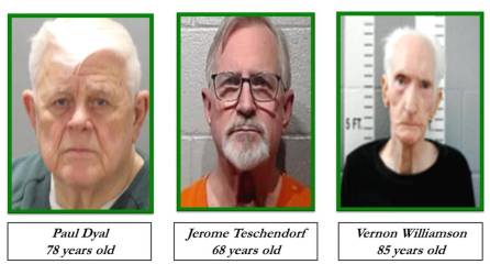 Paul Dyal de 78 años de edad fue arrestado por la Oficina del Sheriff de Jacksonville.