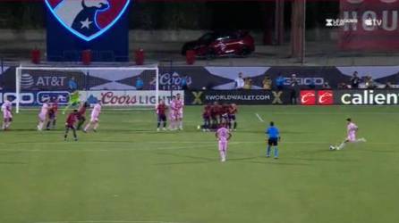 Así fue el golazo de tiro libre de Messi en el FC Dallas-Inter Miami