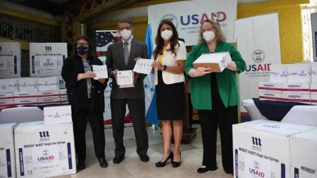Estados Unidos ha donado a Honduras más de 4,2 millones de dosis de vacunas anticovid-19 a través del mecanismo Covax.