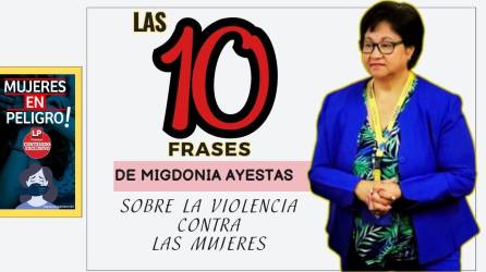 Migdonia Ayestas, directora del Observatorio de la Violencia de la Universidad Nacional Autónoma de Honduras (Unah)