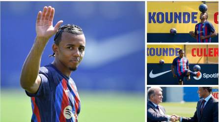 El defensa francés, Jules Koundé, se mostró muy orgulloso de convertirse en nuevo jugador del Barcelona y habló sobre las conversaciones con el entrenador, Xavi Hernandez, que fueron claves para llegar al equipo culé.