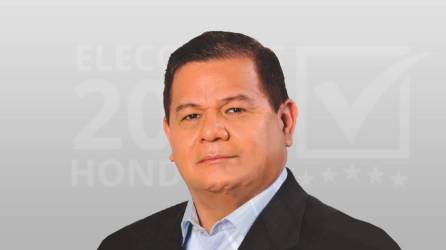 Romeo Vásquez Velásquez, candidato presidencial del partido Alianza Patriótica Hondureña (APH).