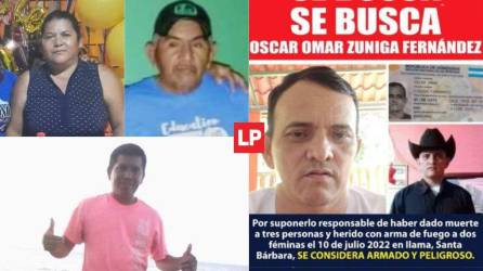 Tres personas muertas y dos heridas fue el saldo que dejó la masacre ocurrida ayer, domingo, en la aldea Arenales de Ilama, Santa Bárbara.