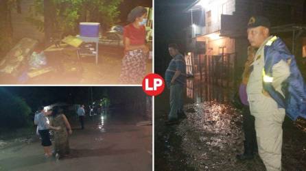 La lluvia de más de dos horas que cayó la noche de ayer en la zona norte dejó a más de 250 familias damnificadas en el municipio de Potrerillos y en Villanueva. Al menos 600 familias estaban incomunicadas, según datos oficiales.