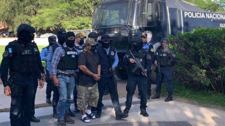 El extraditable fue capturado ayer en San Pedro Sula por la Policía Nacional.