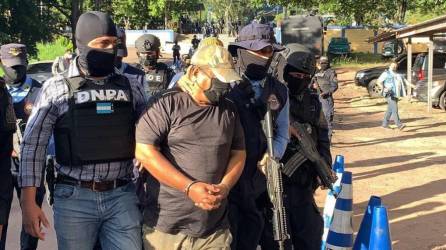 Norlan Carrasco fue capturado el pasado 24 de junio en el departamento de Cortés, norte de Honduras.