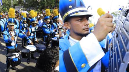 La banda consentida por los sampedranos, la del José Trinidad Reyes, fue la última en hacer su presentación durante los desfiles en conmemoración de la independencia de Honduras.