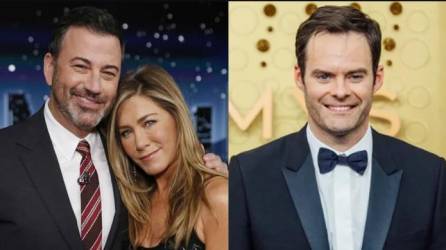 Jimmy Kimmel queire que sus amigos Jennifer Aniston y Bill Hader sean pareja.