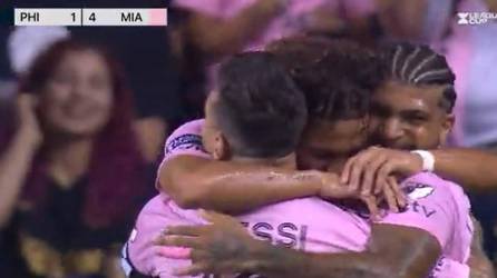 Inter Miami: Hondureño David Ruiz se lució con gol y Messi lo felicitó