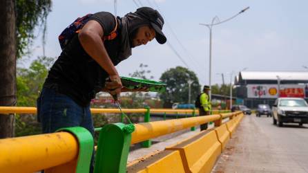 El objetivo de la municipalidad es la estética aseguran los encargados ya que muchas de las estructuras están decoloradas.