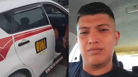 Allan Peña, de 33 años, es el taxista asesinado en Choloma, Cortés.