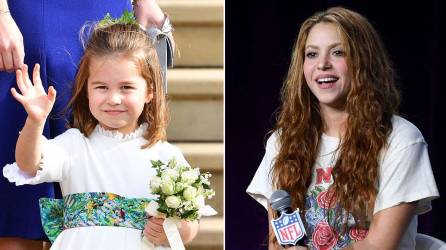 La princesa Charlotte es una seguidora de Shakira.
