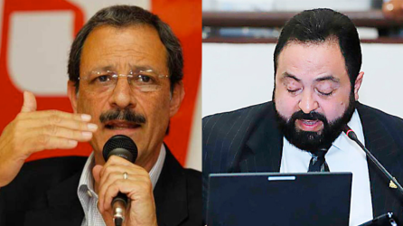 Los diputados electos Mauricio Villeda y Luis Redondo.