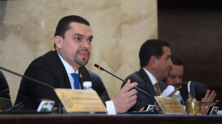 El jefe de la nueva bancada del Partido Nacional de Honduras (PN), Tomás Zambrano.