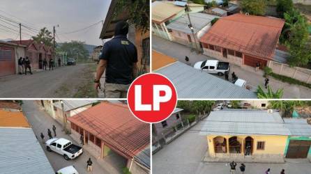 La Operación Fariseo del Ministerio Público es apoyada por el tercer, sexto y noveno Batallón de la Policía Militar apostados en Santa Rosa de Copán, La Entrada y Copán Ruinas.