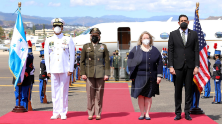 La llegada de la Comandante del Comando Sur de los Estados Unidos de América, General Laura J. Richarsond