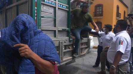 México detuvo a 1,060 migrantes hondureños en los últimos cuatro días