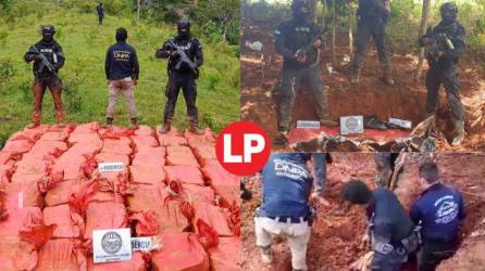 La Policía Nacional de Honduras informó este domingo del hallazgo de más de 1.5 toneladas de supuesta cocaína en el oriental departamento de Colón (Honduras).