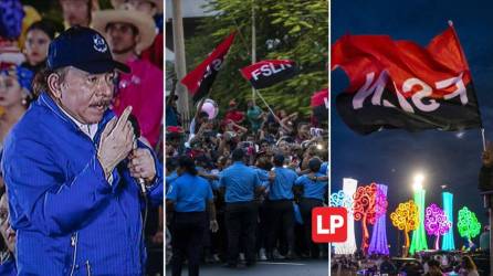 El gobernante Frente Sandinista de Liberación Nacional (FSLN), con el presidente Daniel Ortega a la cabeza, celebró ayer martes en Nicaragua el 43º aniversario del triunfo de su revolución con más poder que nunca, consolidando su modelo de gobierno con mano de hierro, sin contrapesos y con una oposición diezmada por el encarcelamiento y el exilio.