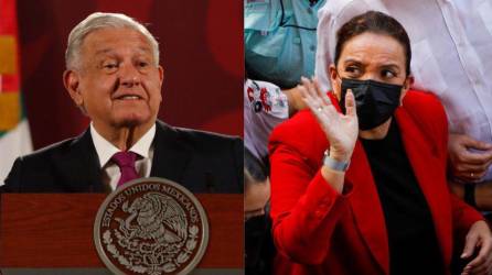 López Obrador arribará a Tegucigalpa alrededor de 4:50 pm de este viernes. Fotografías: EFE