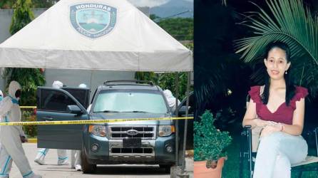 <b>El carro de Belkys Molina fue trasladado a la DPI de San Pedro Sula donde fue inspeccionado, se encontró la tarjeta de identidad, ropa de ella y la revisión de la camioneta.</b>