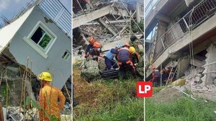 Las autoridades de Filipinas elevaron a al menos cinco el número de muertos tras un fuerte terremoto que sacudió este miércoles el noroeste de la isla de Luzón, donde se encuentra la capital, mientras que por lo menos otras 16 personas han resultado heridas.