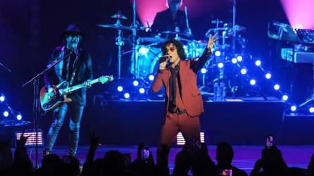 Enrique Bunbury durante un concierto el pasado mes de enero.