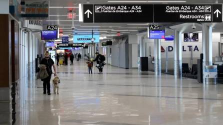 El Aeropuerto Internacional de Atlanta donde ocurrió el incidente.
