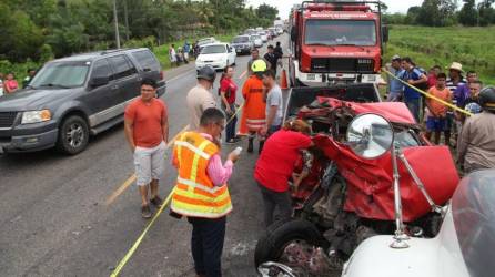 Los accidentes de tránsito son la segunda causa de muerte en Honduras después de los homicidios.