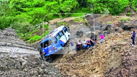 Falla en Copán aísla a 20 municipios y dos aduanas del occidente del país