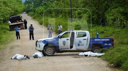 Miembros de una banda criminal mataron el pasado 24 de abril a tres integrantes de la Policía Nacional durante una emboscada perpetrada en el departamento de Colón.