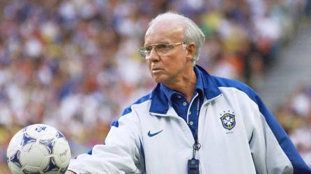 Mário Zagallo es una leyenda del fútbol de Brasil.