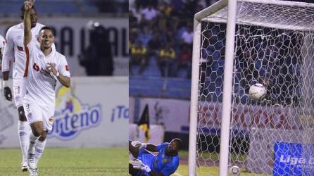 Edwin Rodríguez marcó un golazo olímpico Real España vs Olimpia y la anotación le dio la vuelta al mundo.