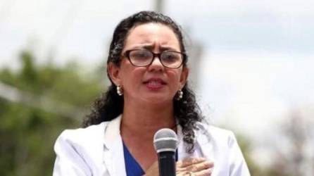 Ligia Ramos, diputada del Partido Salvador de Honduras (PSH).