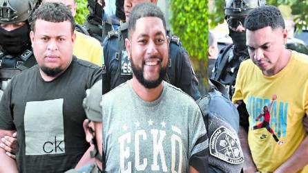 <b>Mayer Banegas Medina fue capturado en El Pedernal, Francisco Morazán; Jorge Alberto Viera Chirinos en el municipio de Orica, también FM; y Elmer Bonilla fue detenido en Comayagua.</b>