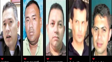 Diez oficiales de policía de honduras condenados por narcotráfico en EEUU.