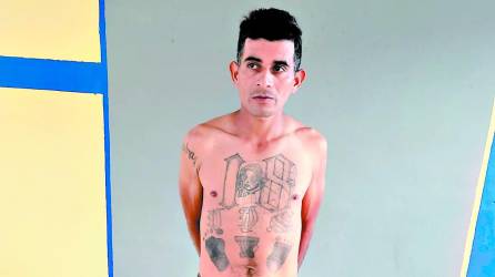 <b>El salvadoreño Francisco Amaya Pineda, miembro de la Pandilla 18, es uno de los capturados por la DPI y la Policía Militar.</b>
