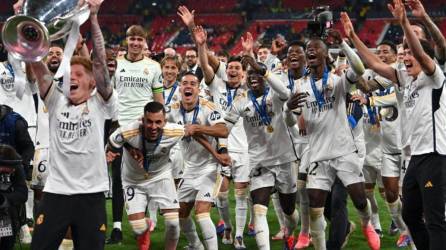 Real Madrid celebró en Wembley la conquista de la Copa de Europa de la temporada 2023-2024.
