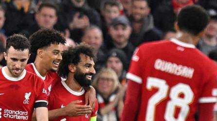 El egipcio Mohamed Salah se encargó de anotar el último gol en la paliza del Liverpool ante Toulouse por la Europa League.