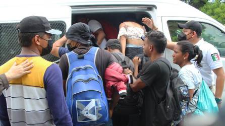 Esta fue la quinta caravana que se forma en lo que va de año en Tapachula.