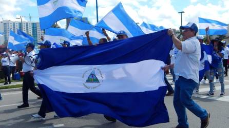 La comunidad nicaragüense en Miami, incluidos exiliados y desterrados, conmemoró el quinto aniversario del estallido de las protestas de 2018.