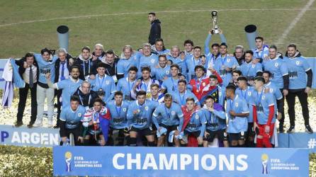 Uruguay se corona campeón por primera vez en un Mundial Sub-20-