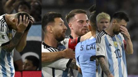 Lionel Messi la pasó mal en la derrota de 0-2 que sufrió Argentina ante Uruguay por las eliminatorias sudamericanas rumbo al Mundial 2026.
