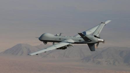 El dron Reaper MQ-9 tiene capacidad para entrar en combate, pero fue diseñado para prolongadas labores de vigilancia.